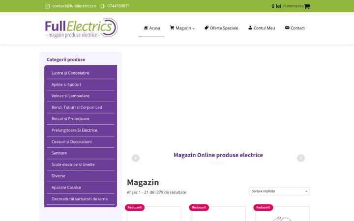 Screenshot of fullelectrics.ro