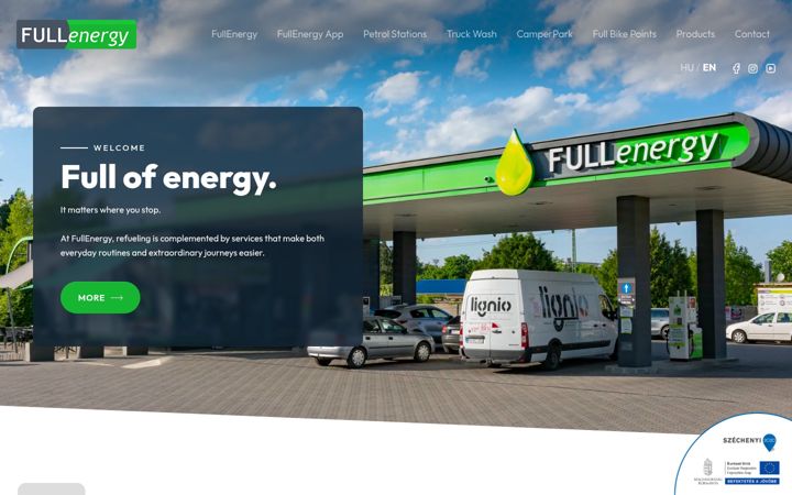 Screenshot of fullenergy.hu