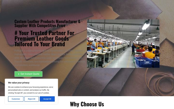 Screenshot of fulllightfactory.com