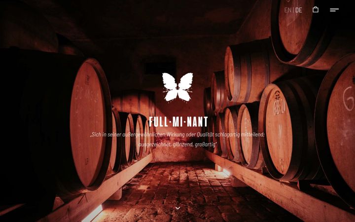 Screenshot of fullminant.de