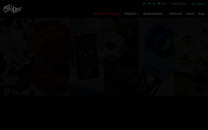 Screenshot of fullscaleco.com