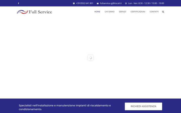 Screenshot van fullservicerg.it