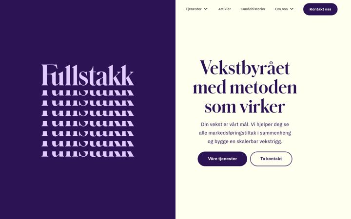 Screenshot of fullstakk.com