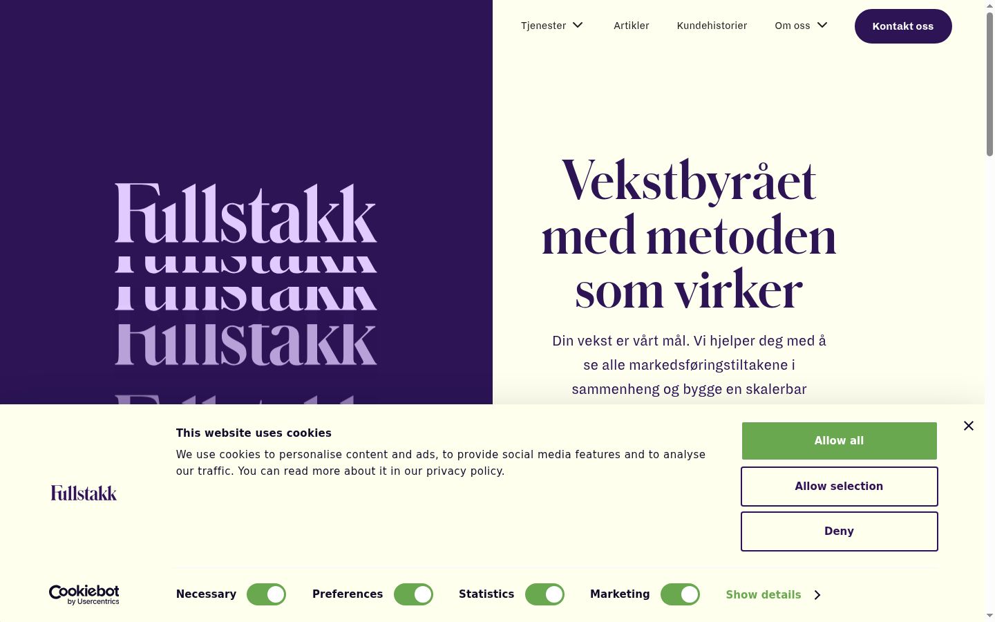 Skjámynd af samþykkisborðanum eins og hann birtist áður en nokkur samskipti fóru fram