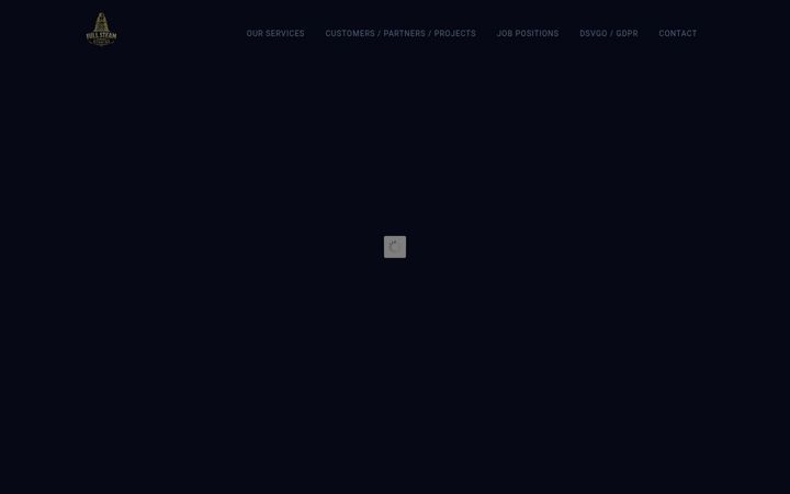 Ekrano kopija fullsteamstudios.de
