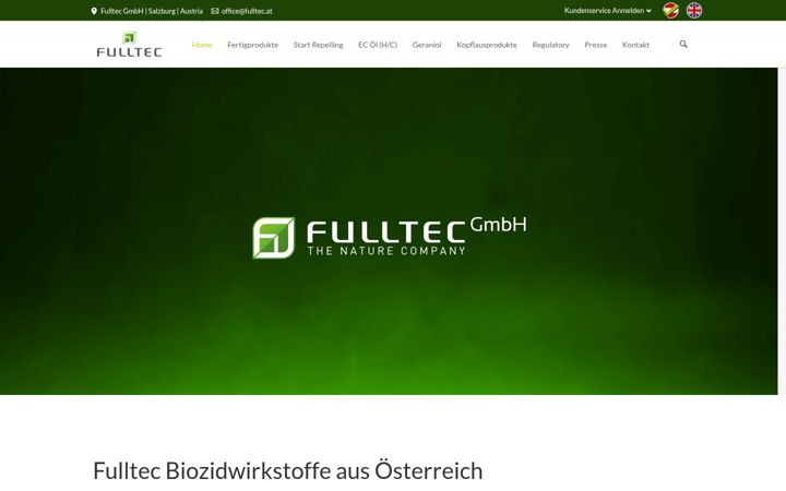 Screenshot of fulltec.at