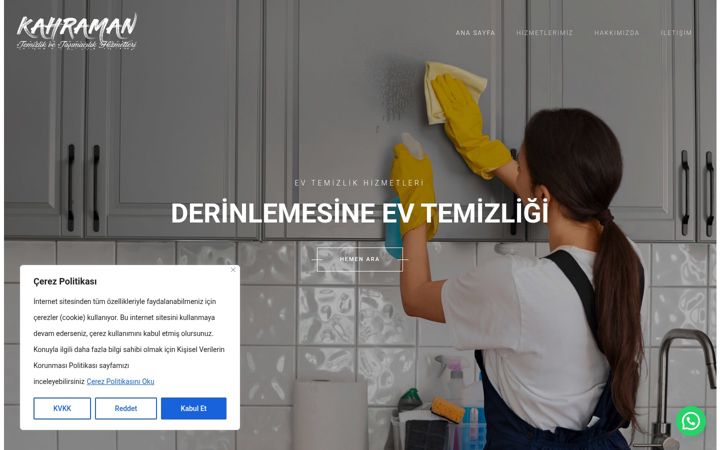 Screenshot of fulltemizlik.com