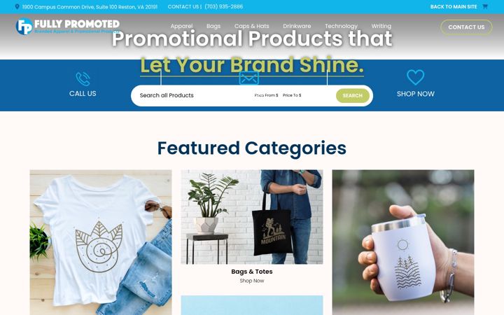 Screenshot of fullypromoted-reston.com