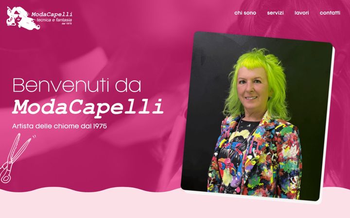 Screenshot van fulviamodacapelli.it