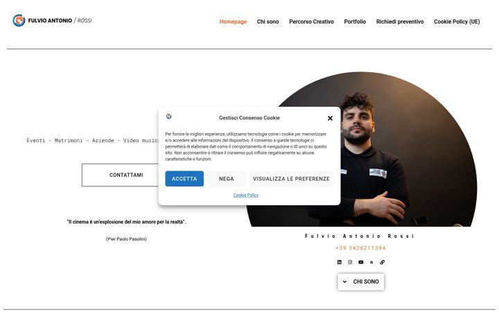Screenshot of fulvioantoniorossi.it