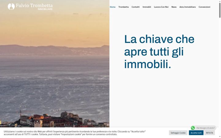 Screenshot of fulviotrombetta.it