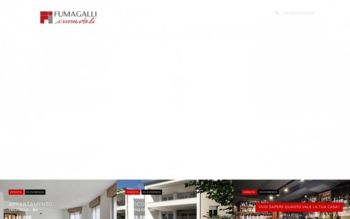 Screenshot of fumagallimmobili1984.it