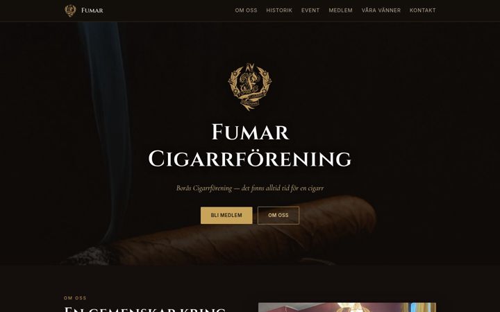 Screenshot of fumar.se