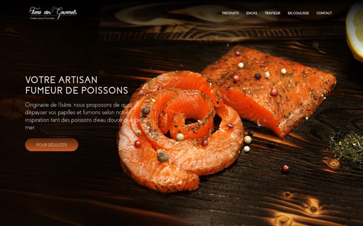 Screenshot of fumedesgourmets.fr