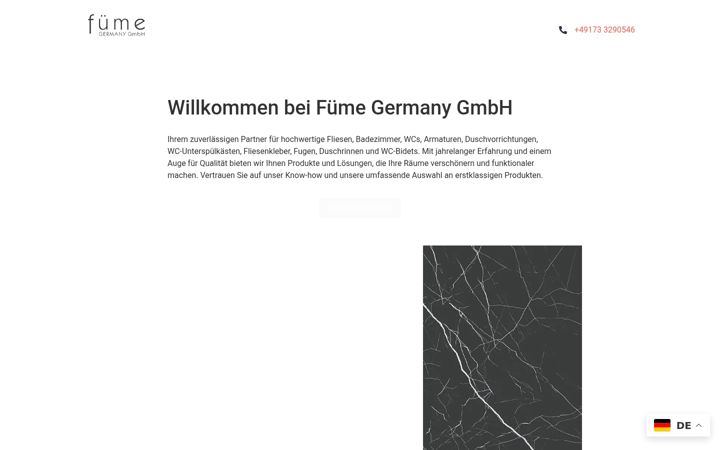 Screenshot of fumegermany.com