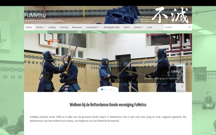 Screenshot of fumetsu.nl