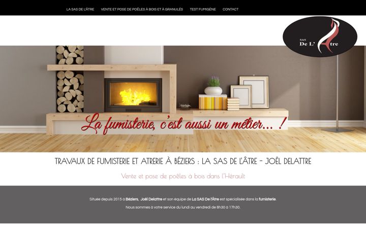 Screenshot of fumisterie-delattre.fr