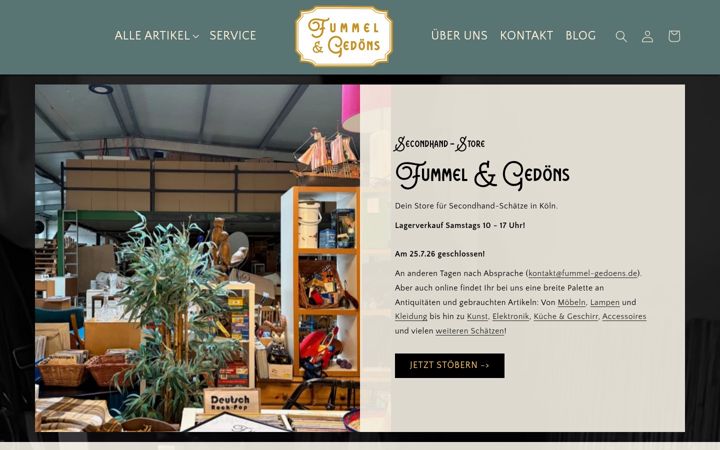 Screenshot of fummel-gedoens.de