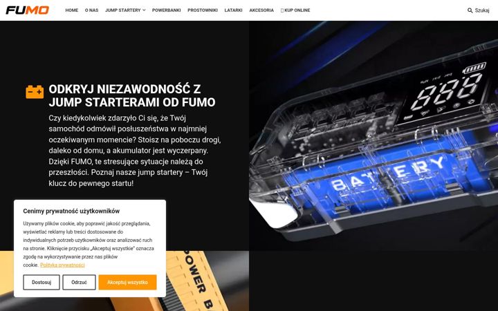 Screenshot of fumo-polska.pl