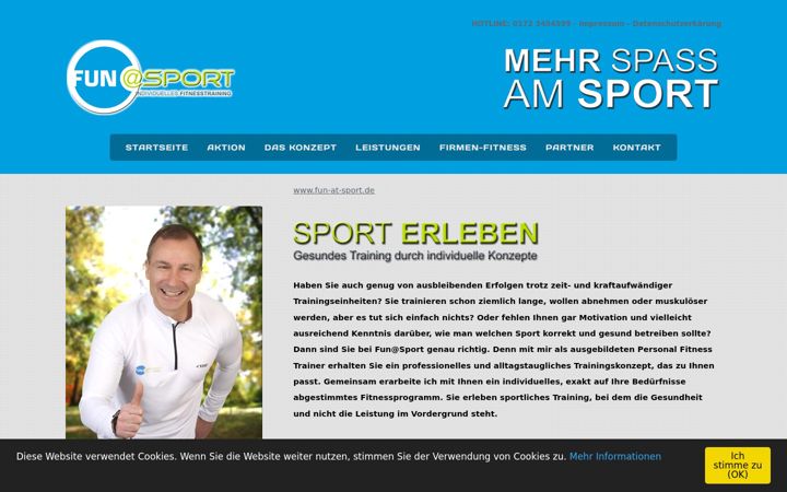 Screenshot of fun-at-sport.de