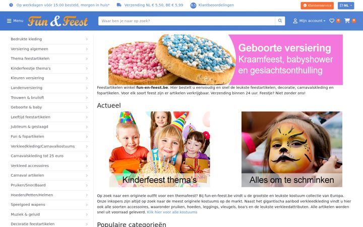 Screenshot του fun-en-feest.be
