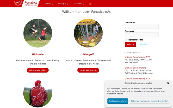 Screenshot of funaten.de
