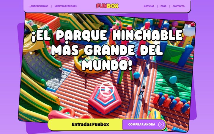 Screenshot of funbox.com.es