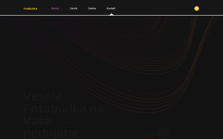 Snímek obrazovky funbudka.sk