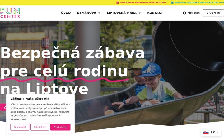 Snímek obrazovky funcenter.sk