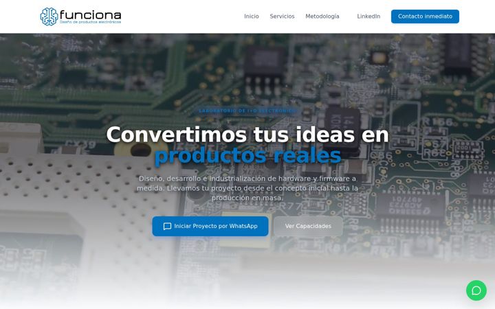Screenshot of funcionaingenieria.es