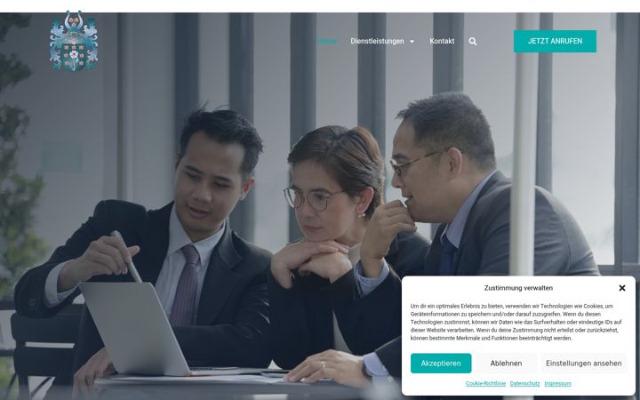 Екранна снимка на funcke-finanzberatung.de