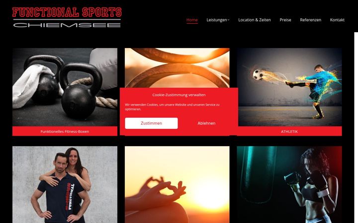 Екранна снимка на functional-sports-chiemsee.de