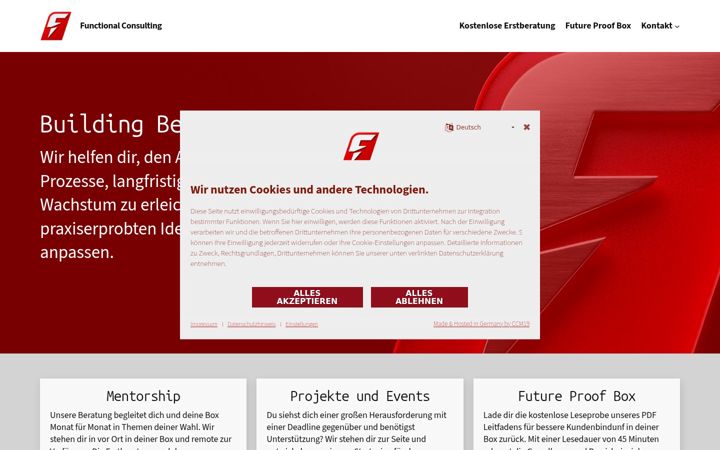 Screenshot of functionalconsulting.de