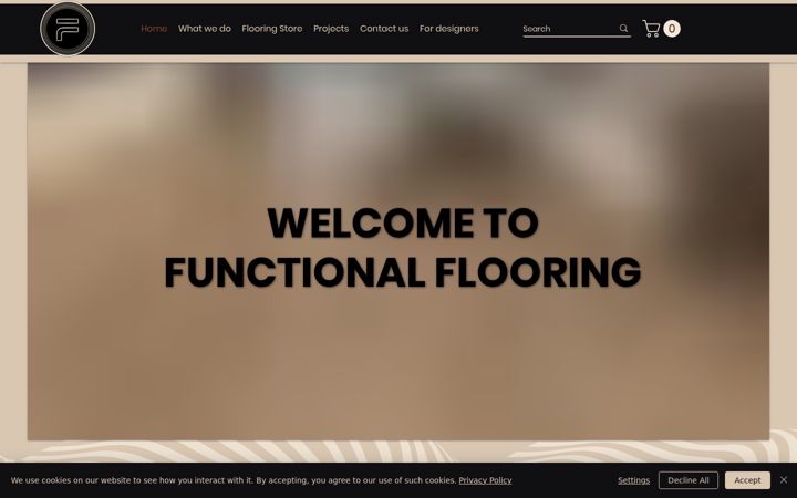 Capture d'écran de functionalflooring.co.uk