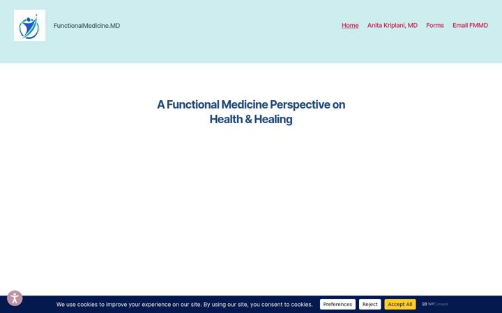 Screenshot of functionalmedicine.md