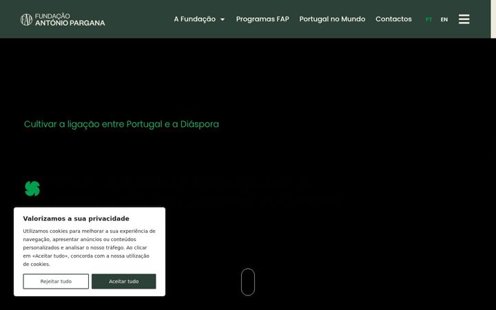 Screenshot of fundacaoap.pt