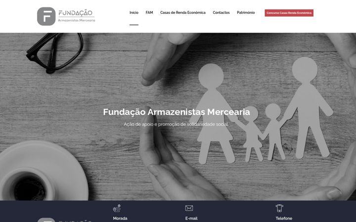 Screenshot of fundacaoarmazenistasmercearia.pt