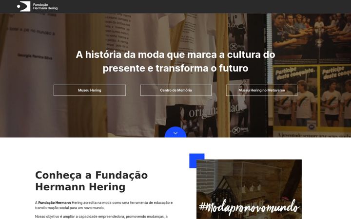 Snimka zaslona za fundacaohermannhering.org.br