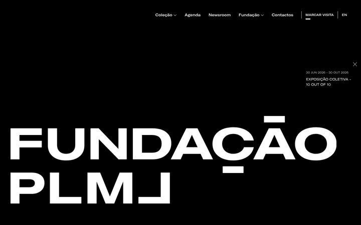 Screenshot of fundacaoplmj.com