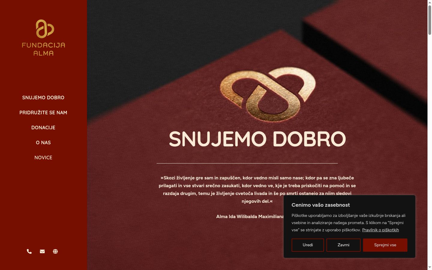 Snímka obrazovky banera súhlasu zobrazeného pred akoukoľvek interakciou