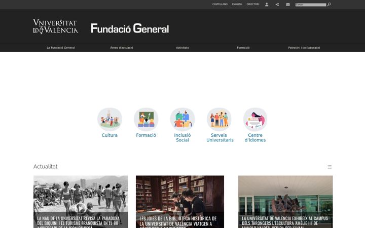 Ekrānuzņēmums no fundacio.es