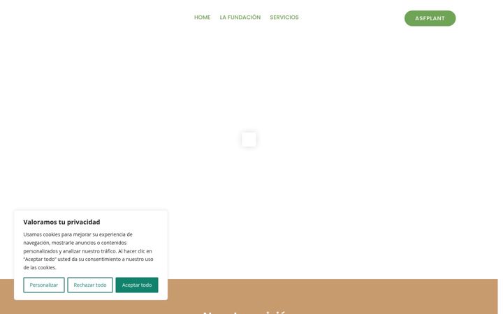 Screenshot of fundacioasfplant.org