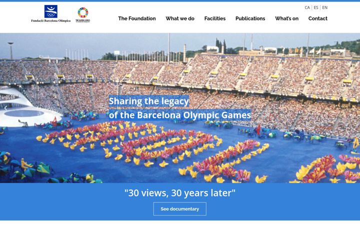 Screenshot of fundaciobarcelonaolimpica.es