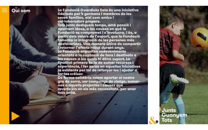 Screenshot of fundacioguardiolasala.org