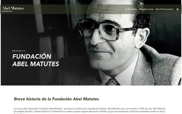 Screenshot of fundacionabelmatutes.org