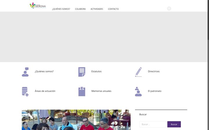 Screenshot of fundacionafanias.org