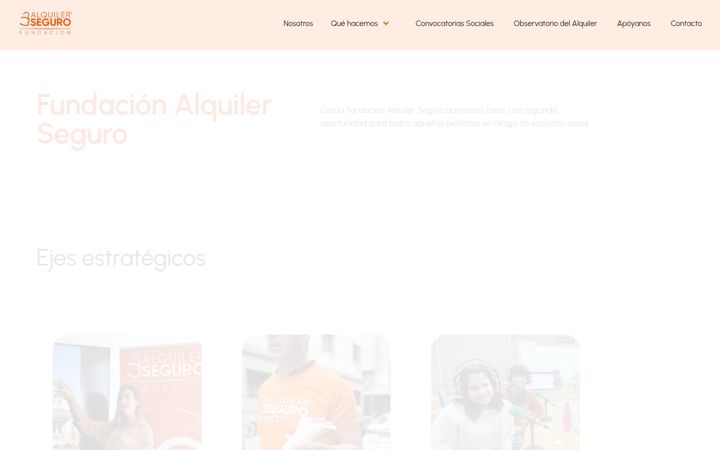 Screenshot of fundacionalquilerseguro.org