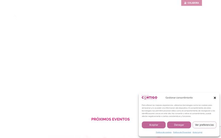 Screenshot of fundacioncontigo.org