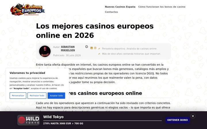 Captură de ecran a fundacioneurofirms.es