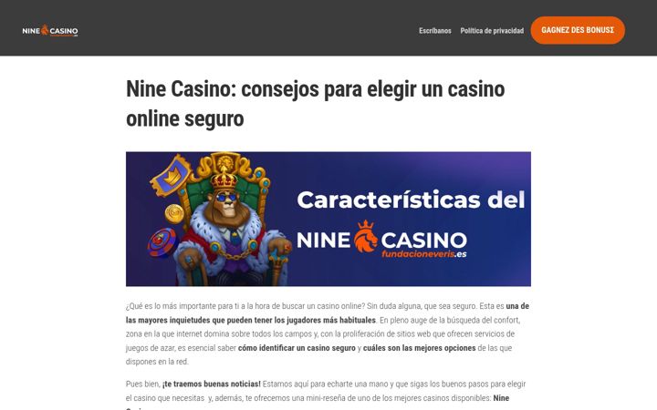 Ekrano kopija fundacioneveris.es
